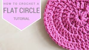 How to Crochet a Flat Circle