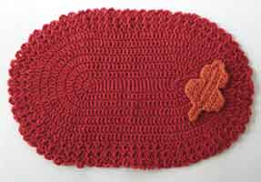 Oval Lily Placemat
