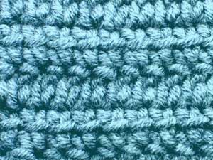 Linked Double Crochet Stitch 