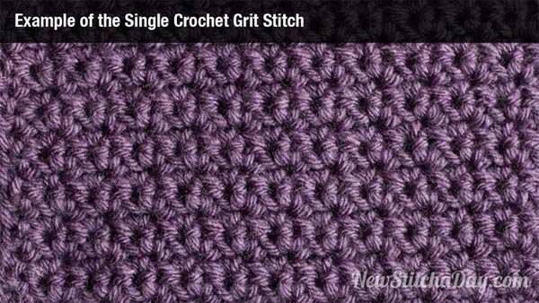 Single Crochet Grit