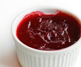 Smooth cranberry sauce