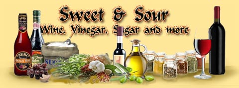 Sweet & Sour ingredients index header