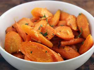 Carrots with Ginger & Garlic