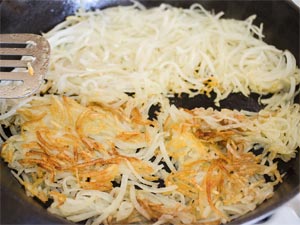 Hash-browns from scratch